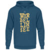 Werbellinsee Anker - Unisex Kapuzenpullover Hoodie-1461