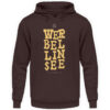 Werbellinsee Anker - Unisex Kapuzenpullover Hoodie-1604