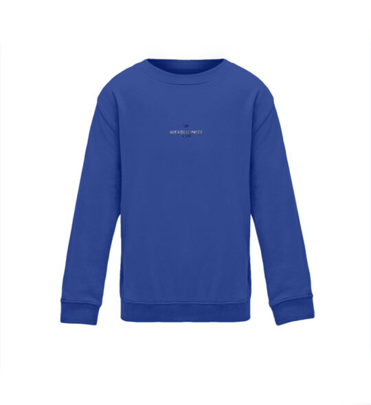 Werbellinsee Stick (Weiss) - Kinder Sweatshirt mit Stick-668