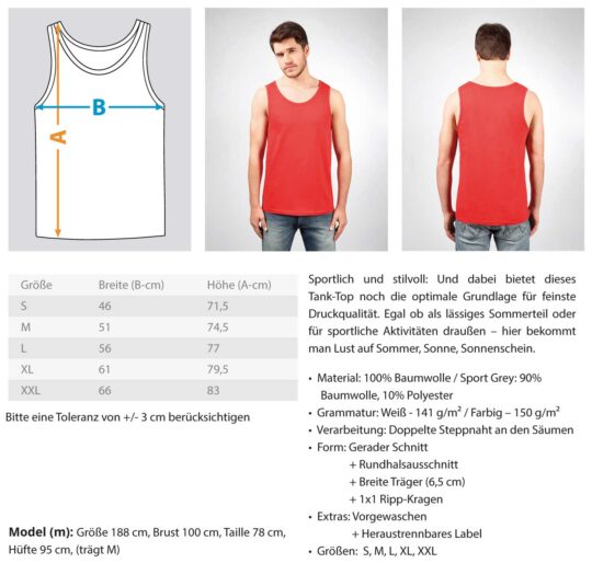 Werbellinsee No.1  - Herren Tanktop