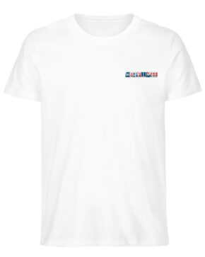 Werbellinsee Nautic (Stick) - Herren Organic T-Shirt-3