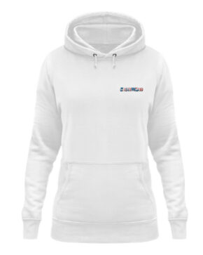 Werbellinsee Nautic (Stick) - Damen Hoodie mit Stick-1478