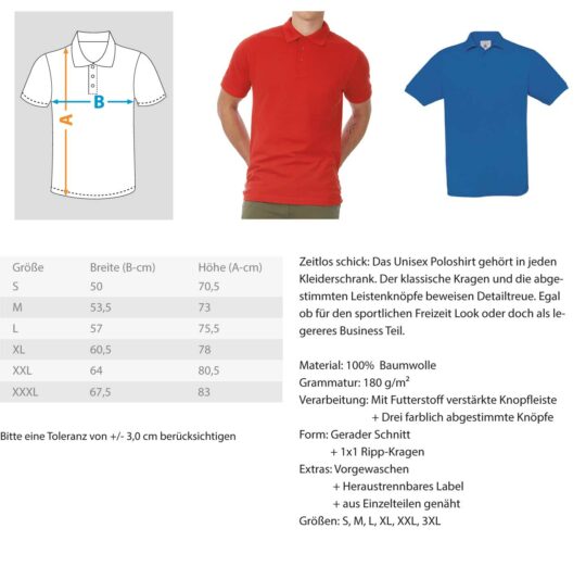 Werbellinsee Nautic (Stick)  - Polo Shirt