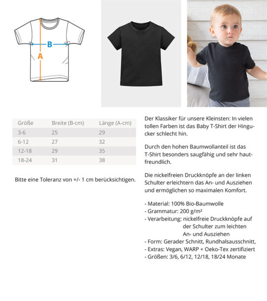 Werbellinsee Luv&Lee  - Baby T-Shirt