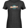 Werbellinsee Retrowelle - Damen Melange Shirt-6808