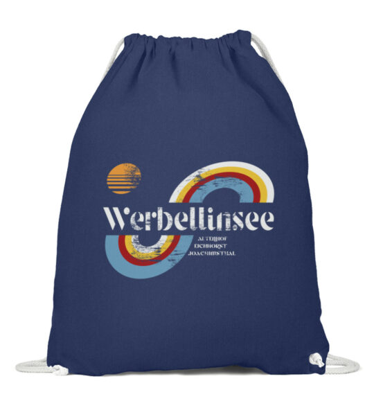 Werbellinsee 80s Retro - Baumwoll Gymsac-6057