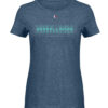 Werbellinsee Yachting - Damen Melange Shirt-6803