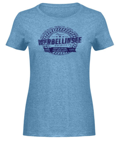 Werbellinsee No.1 - Damen Melange Shirt-6806