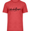 52° Werbellinsee - Herren Melange Shirt-6802