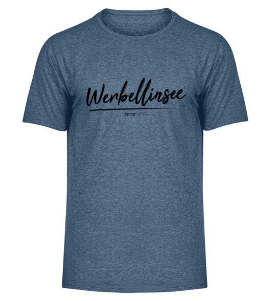52° Werbellinsee - Herren Melange Shirt-6803