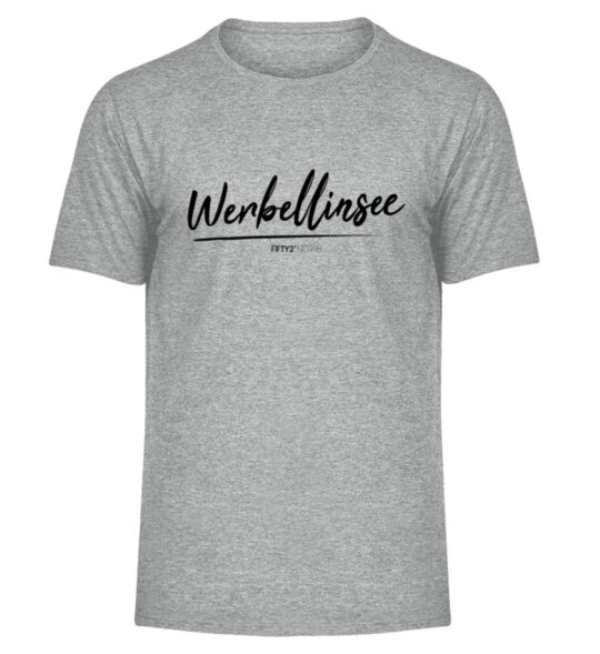 52° Werbellinsee - Herren Melange Shirt-6807