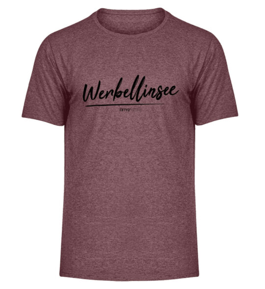 52° Werbellinsee - Herren Melange Shirt-6805