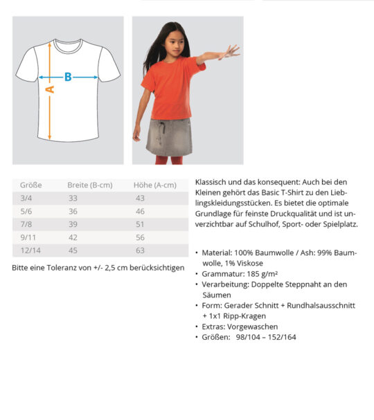 Werbellinsee 52° (Color Edition)  - Kinder T-Shirt