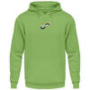 Werbellinsee 80s Retro (Stick) - Unisex Hoodie mit Stick-1646