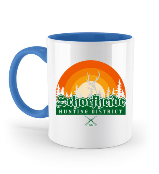 Schorfheide Hunting - Zweifarbige Tasse-5739