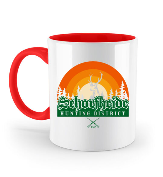 Schorfheide Hunting - Zweifarbige Tasse-5761