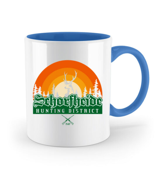 Schorfheide Hunting - Zweifarbige Tasse-5739