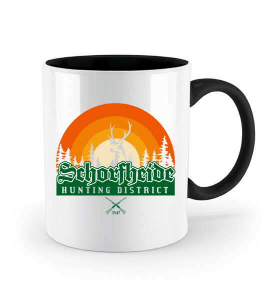 Schorfheide Hunting - Zweifarbige Tasse-16