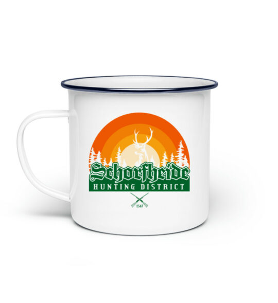 Schorfheide Hunting - Emaille Tasse-3