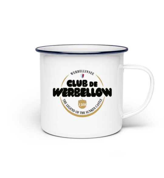 Club de Werbellow - Emaille Tasse-3