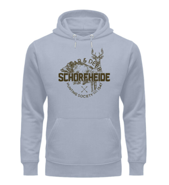 Schorfheide Boar&Deer - Unisex Organic Hoodie-7164