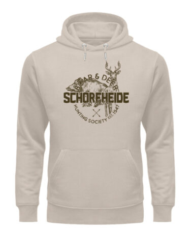 Schorfheide Boar&Deer - Unisex Organic Hoodie-7013