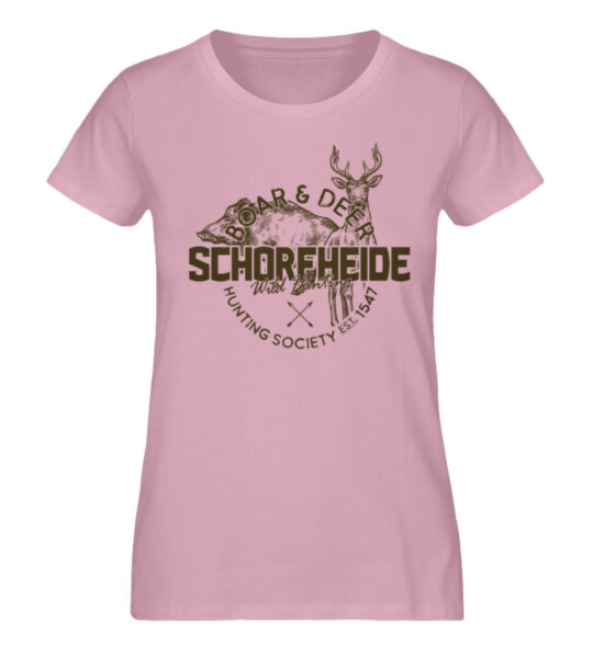 Schorfheide Boar&Deer - Damen Premium Organic Shirt-7180