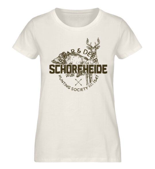 Schorfheide Boar&Deer - Damen Premium Organic Shirt-6881