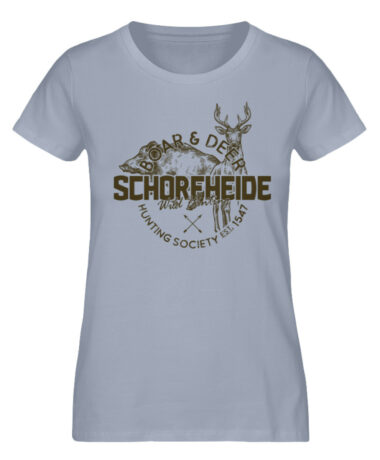 Schorfheide Boar&Deer - Damen Premium Organic Shirt-7164