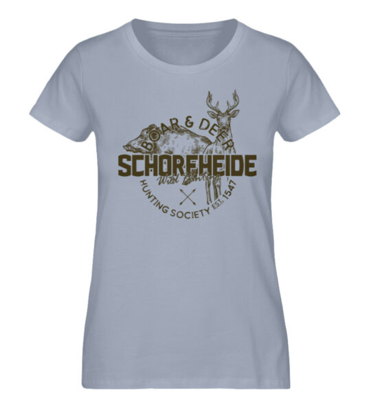 Schorfheide Boar&Deer - Damen Premium Organic Shirt-7164