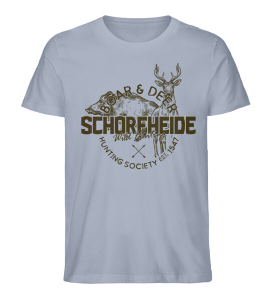 Schorfheide Boar&Deer - Herren Premium Organic Shirt-7164