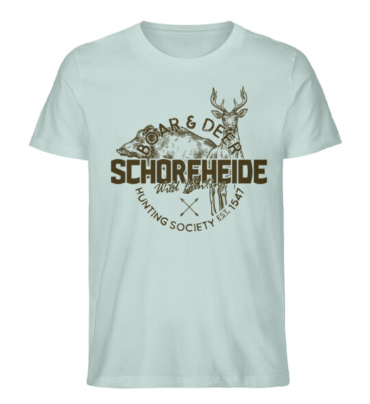 Schorfheide Boar&Deer - Herren Premium Organic Shirt-7113