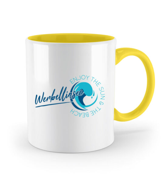 Werbellinsee Sun&Beach - Zweifarbige Tasse-5766