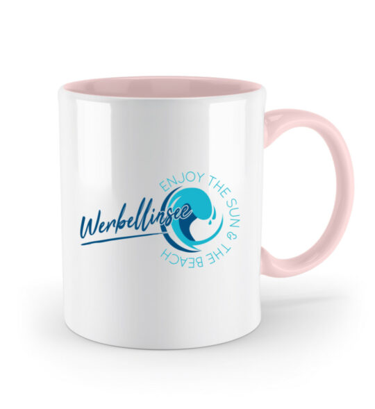 Werbellinsee Sun&Beach - Zweifarbige Tasse-5949