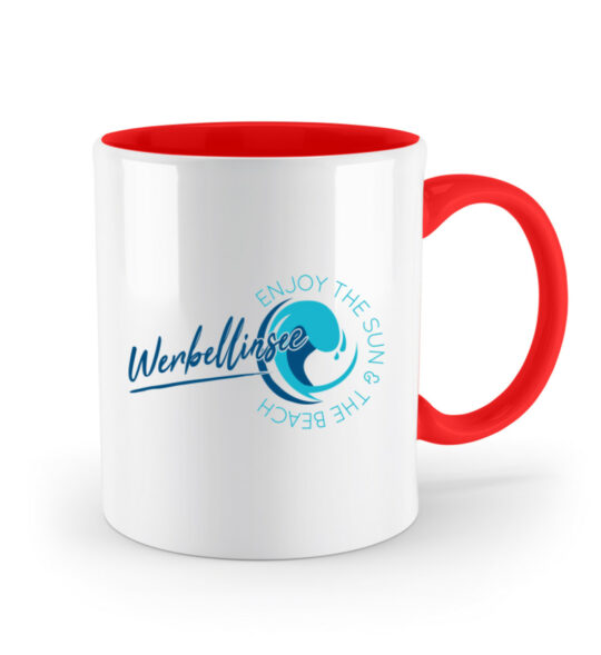 Werbellinsee Sun&Beach - Zweifarbige Tasse-5761