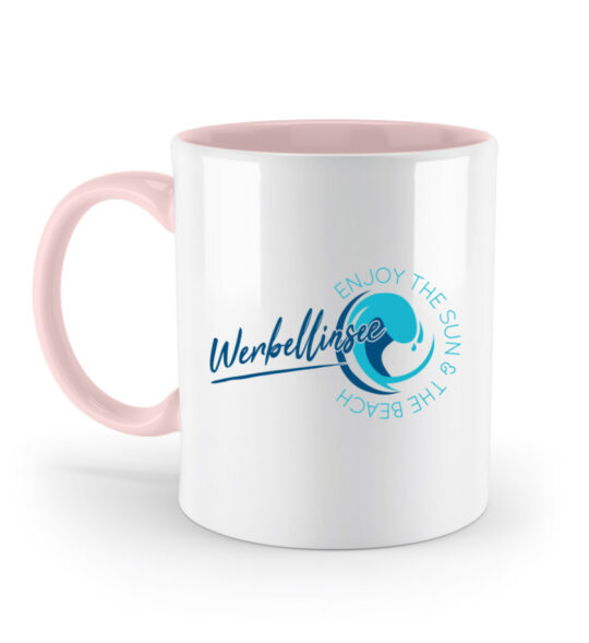 Werbellinsee Sun&Beach - Zweifarbige Tasse-5949