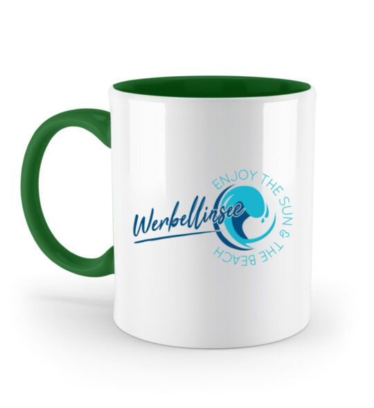 Werbellinsee Sun&Beach - Zweifarbige Tasse-30