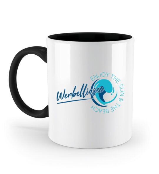 Werbellinsee Sun&Beach - Zweifarbige Tasse-16