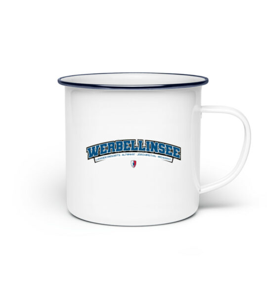 Werbellinsee Lakeside - Emaille Tasse-3