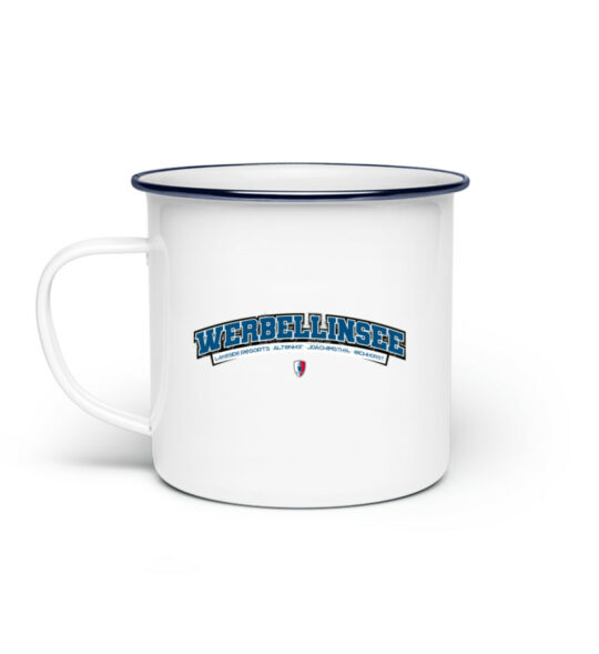 Werbellinsee Lakeside - Emaille Tasse-3