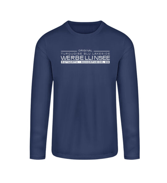 Werbellinsee Blu - Unisex Organic Langarmshirt ST/ST-6057