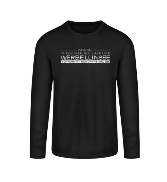 Werbellinsee Blu - Unisex Organic Langarmshirt ST/ST-16