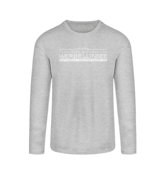 Werbellinsee Blu - Unisex Organic Langarmshirt ST/ST-6892