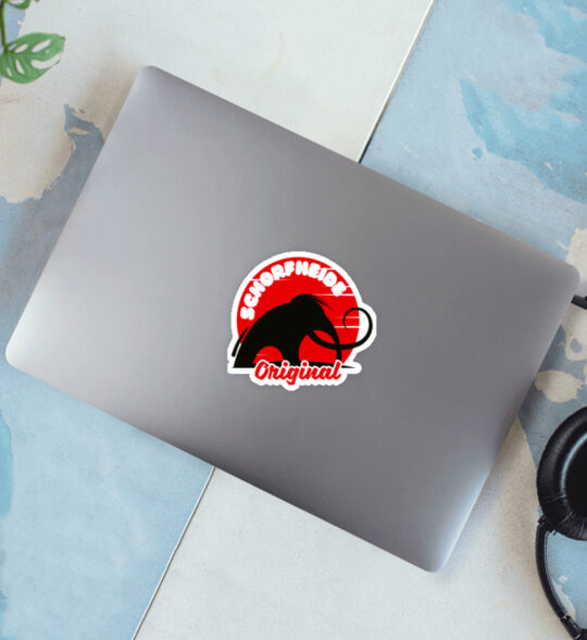 Schorfheide Mammut Original - Sticker-3