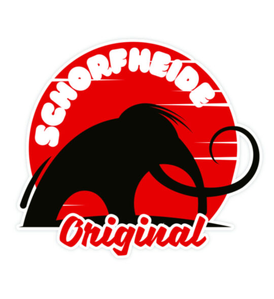 Schorfheide Mammut Original - Sticker-3