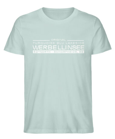 Werbellinsee Blu - Herren Premium Organic Shirt-7113