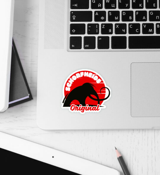 Schorfheide Mammut Original - Sticker-3