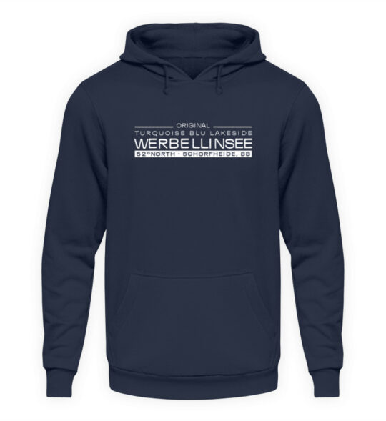 Werbellinsee Blu - Unisex Kapuzenpullover Hoodie-1698