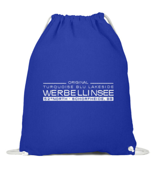 Werbellinsee Blu - Baumwoll Gymsac-6232