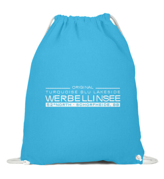 Werbellinsee Blu - Baumwoll Gymsac-6242